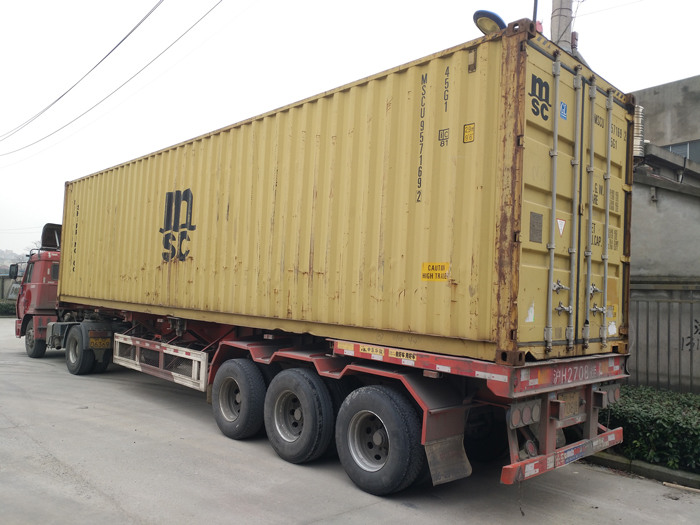 Shinwa fills are shipped by trucks